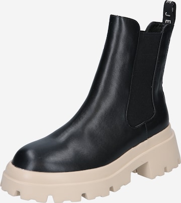 Pepe Jeans Chelsea boots 'LOL' in Black: front