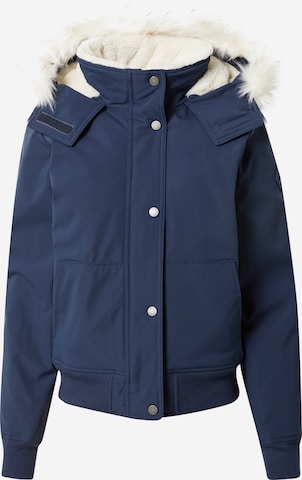 Veste mi-saison HOLLISTER en bleu : devant