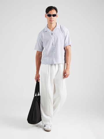 Regular fit Cămașă de la Abercrombie & Fitch pe albastru
