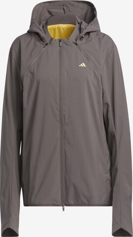 Veste de sport ADIDAS PERFORMANCE en marron