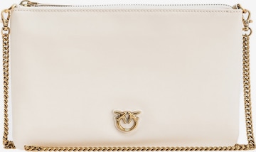 Borsa a spalla '100455 A0F1' di PINKO in bianco: frontale