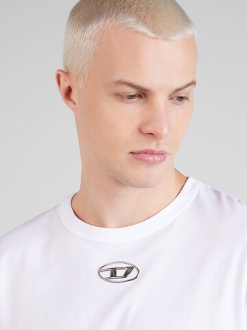 T-Shirt 'JUST-OD' DIESEL en blanc