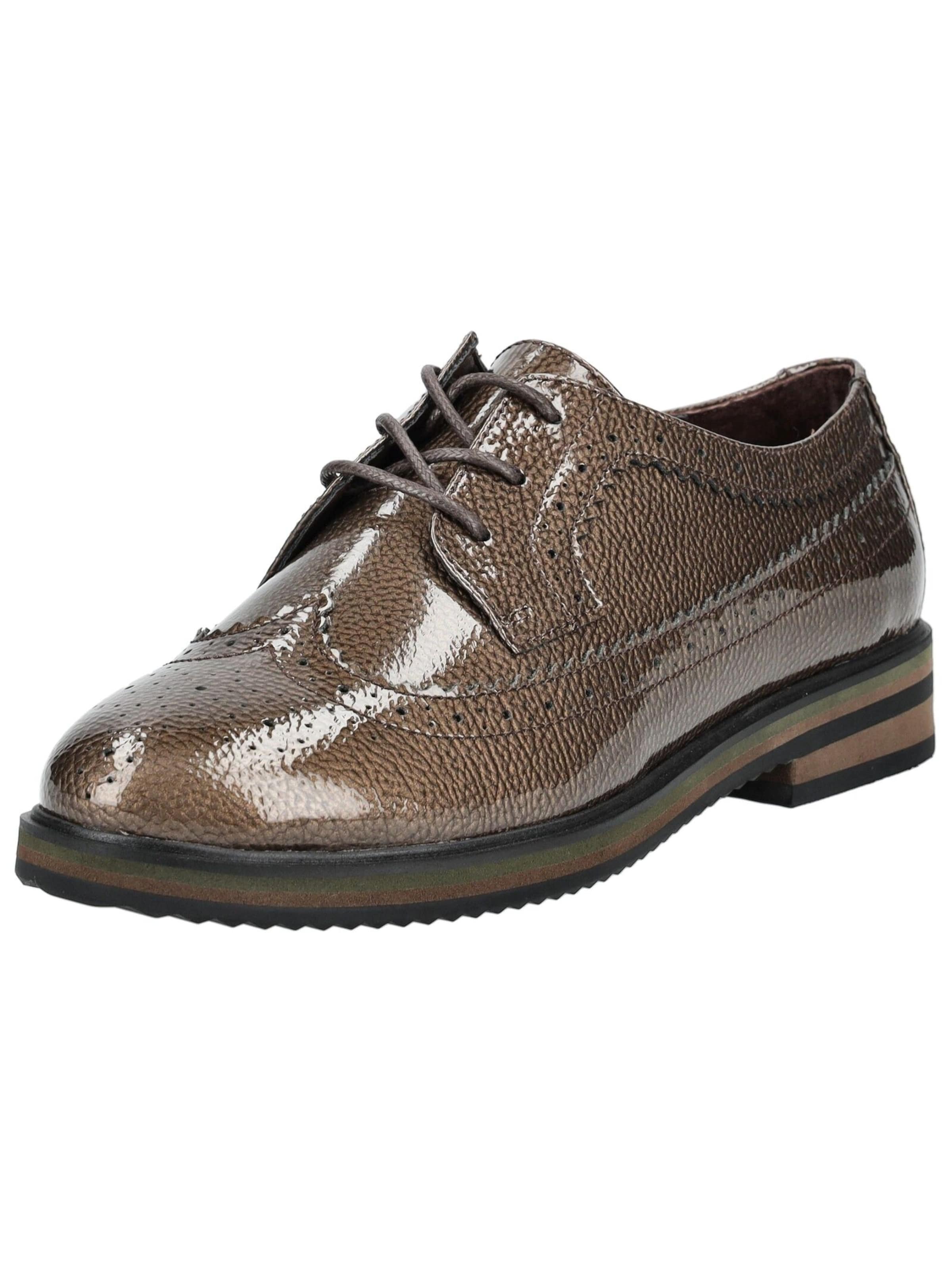 Regarde le Ciel Lace-up shoe in Brown: front