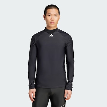T-Shirt fonctionnel ADIDAS SPORTSWEAR en noir : devant