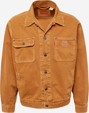 LEVI'S ® Tussenjas 'Sunrise Trucker' in Bruin: voorkant