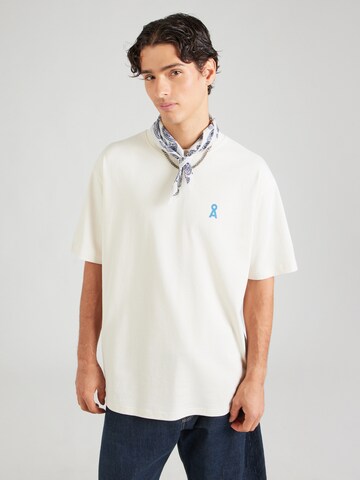 T-Shirt 'MAARKOS CHANGES' ARMEDANGELS en blanc