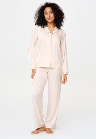 Pigiama di LingaDore in beige: frontale