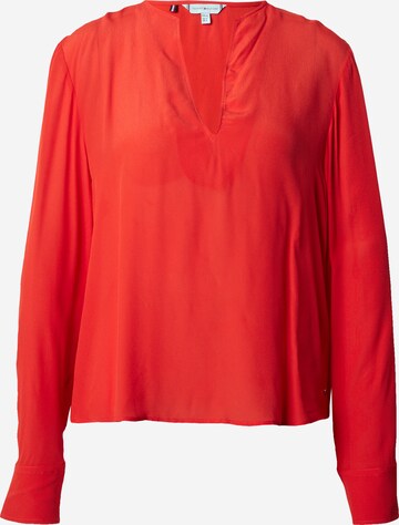 TOMMY HILFIGER - Blusa en rojo: frente