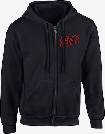 Veste de survêtement 'Slayer Eagle' Rockshirts en noir : devant