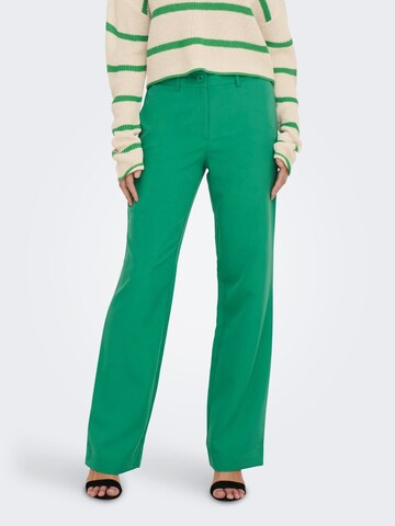 Regular Pantalon ONLY en vert : devant