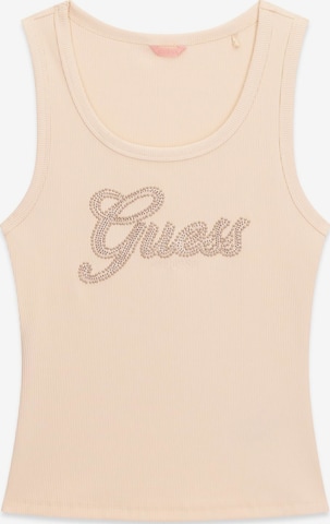 GUESS Top in Beige: front
