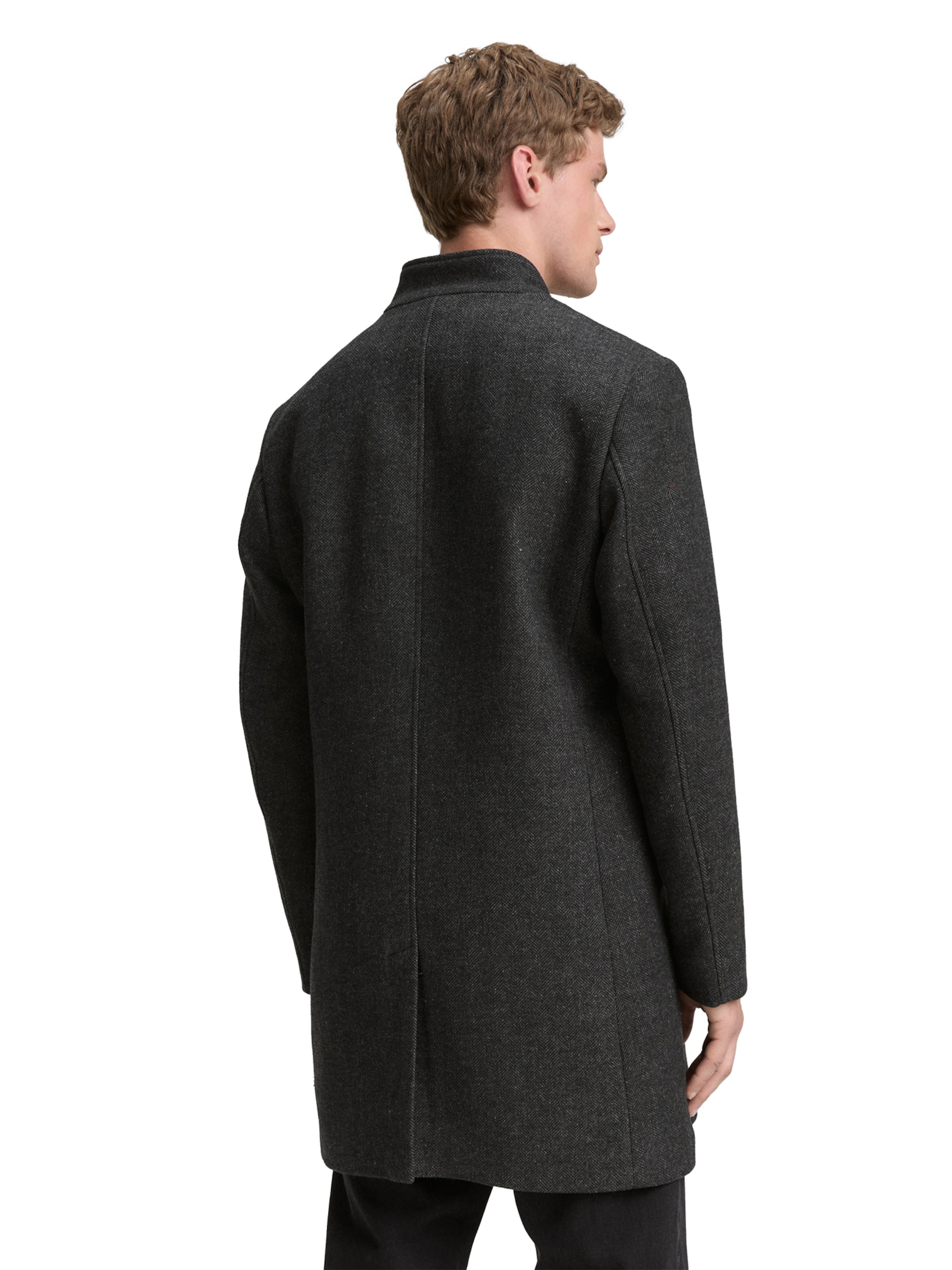 TOM TAILOR DENIM Přechodný kabát – šedá