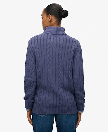 Superdry Trui in Blauw