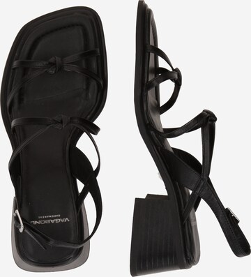 VAGABOND SHOEMAKERS Sandalen met riem 'INES' in Zwart