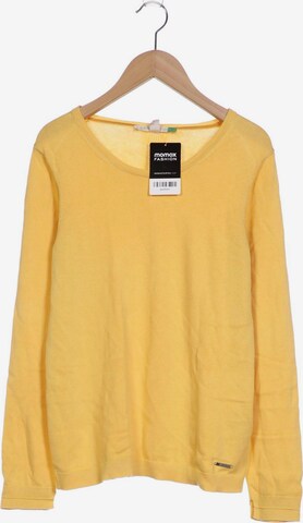 ESPRIT Sweater & Cardigan in M in Yellow: front
