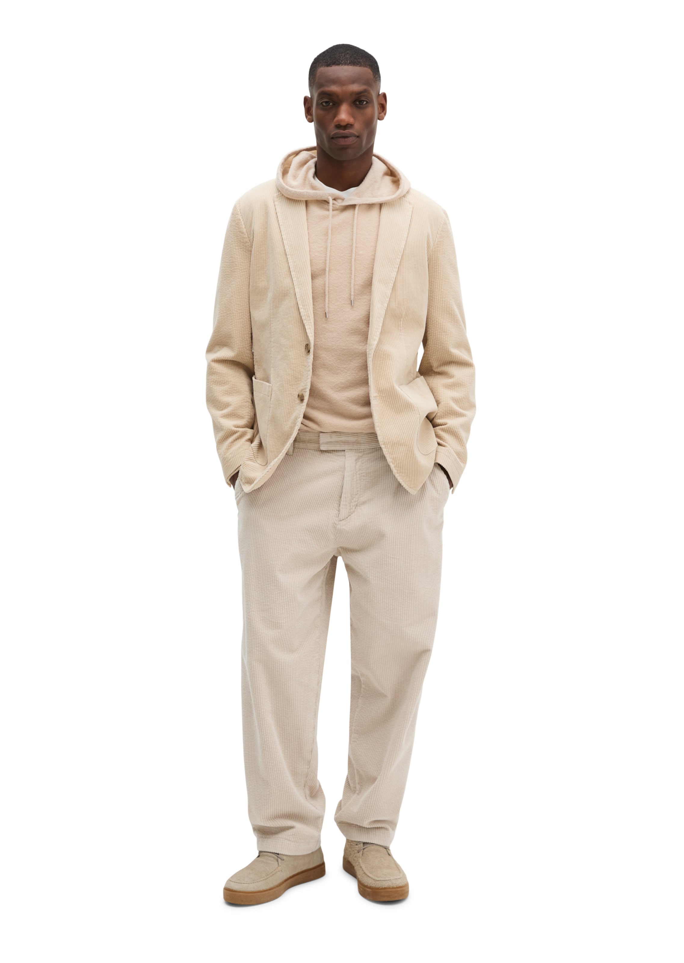 Marc O'Polo Blazer in Beige: front
