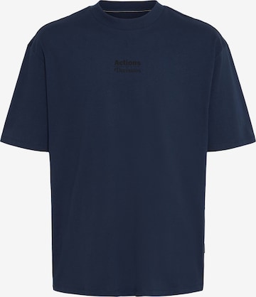 T-Shirt ' BHJAMIL ' BLEND en bleu : devant