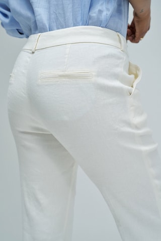 Salsa Jeans Flared ChinoHosen Chino in Weiß