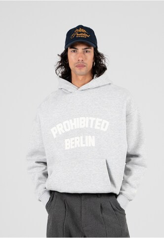 pilka Prohibited Megztinis be užsegimo 'Berlin': priekis
