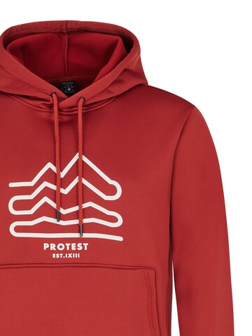 PROTEST Sweatshirt 'PRTKERRA'‌‌‌‌‌‌‌‌ in Rot