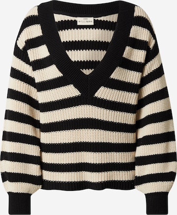 A LOT LESS Sweater 'Rafaela' in Beige: front