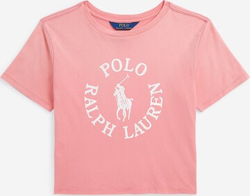 Polo Ralph Lauren Футболка в Ярко-розовый: спереди