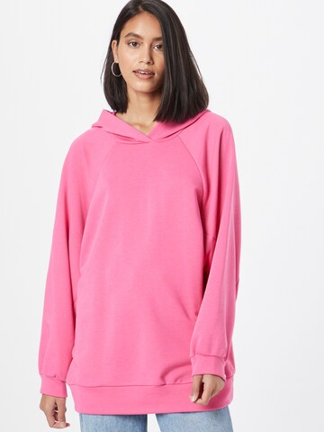 LiebesglückSweater majica 'DAINA' - roza boja: prednji dio