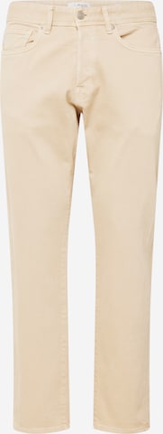 SELECTED HOMME Regular Jeans 'SCOTT' in Beige: front