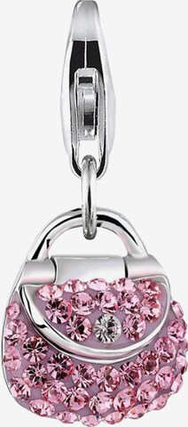 Pendentif Nenalina en rose : devant