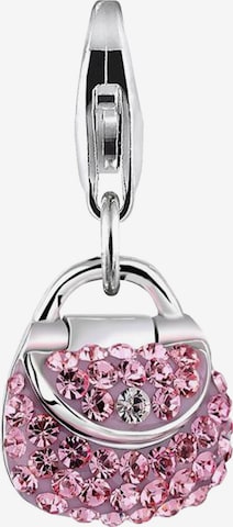 Pendentif Nenalina en rose : devant