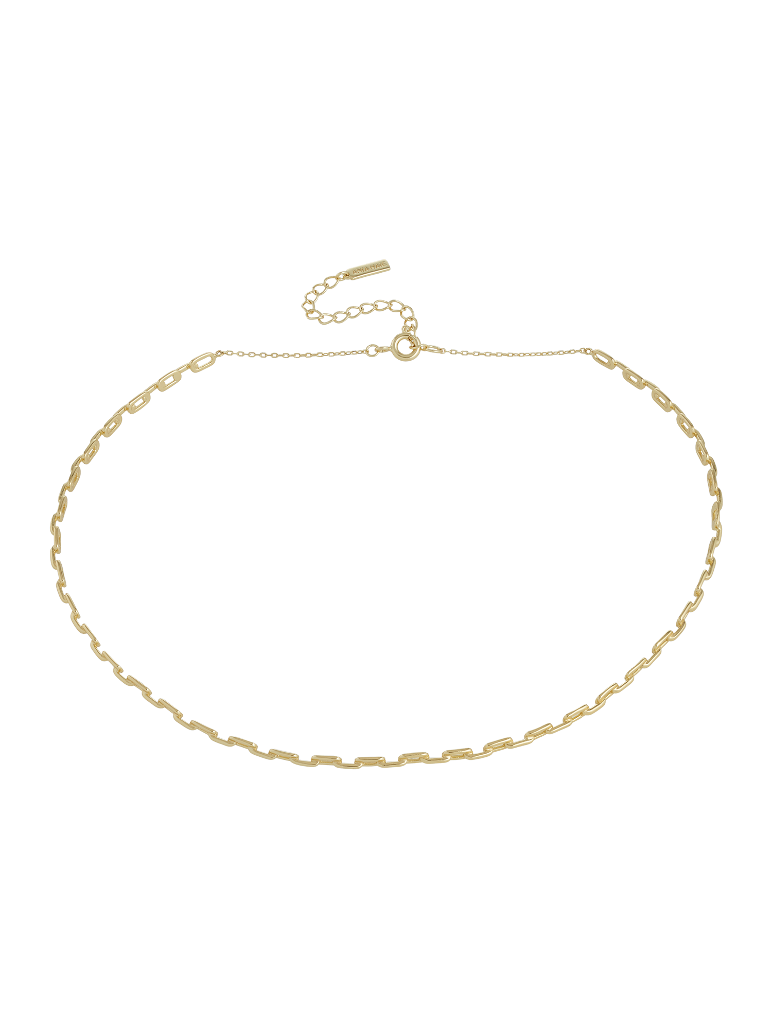 LkA46 Donna ANIA HAIE Collana Chain Solid in Oro 