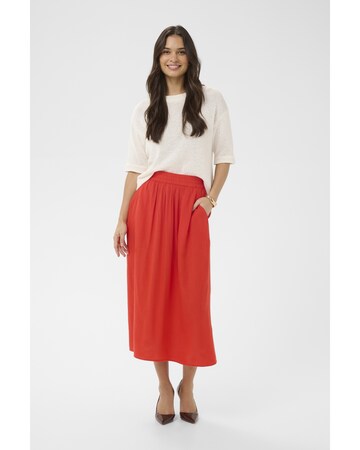 Kaffe Skirt 'KAmilia' in Red