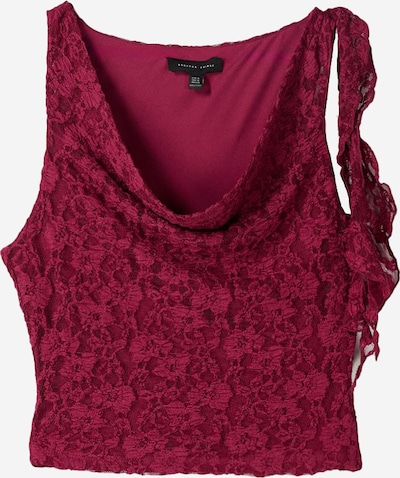 Bershka Toppi värissä burgundin punainen, Tuotenäkymä