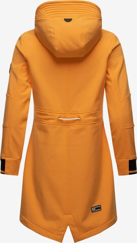 MARIKOO Toiminnallinen pitkä takki 'Mount Furnica' värissä oranssi