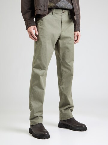 GAP Normální Kalhoty – zelená: přední strana