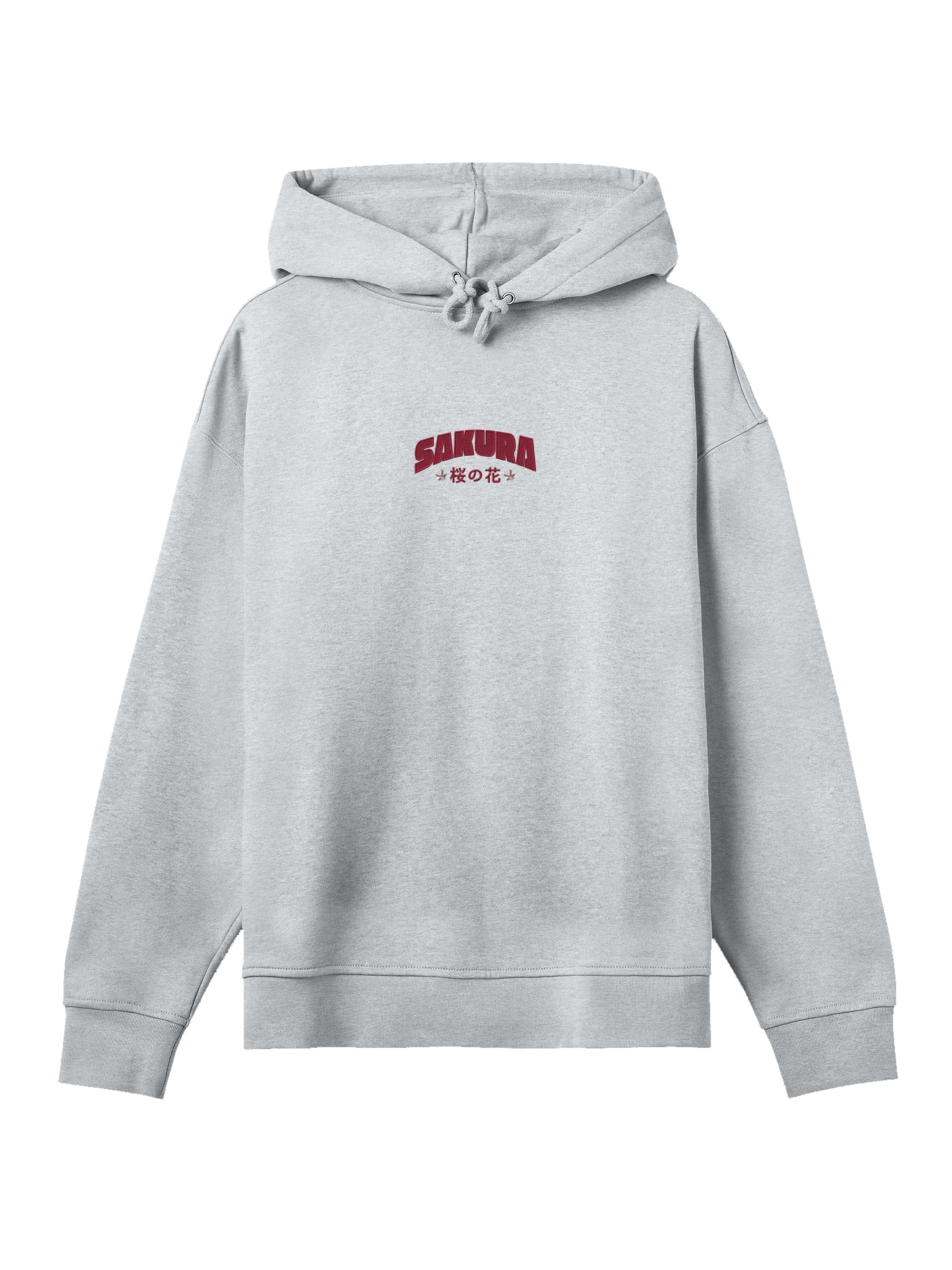 Sweat-shirt 'Sakura Japan Flower' F4NT4STIC en gris : devant