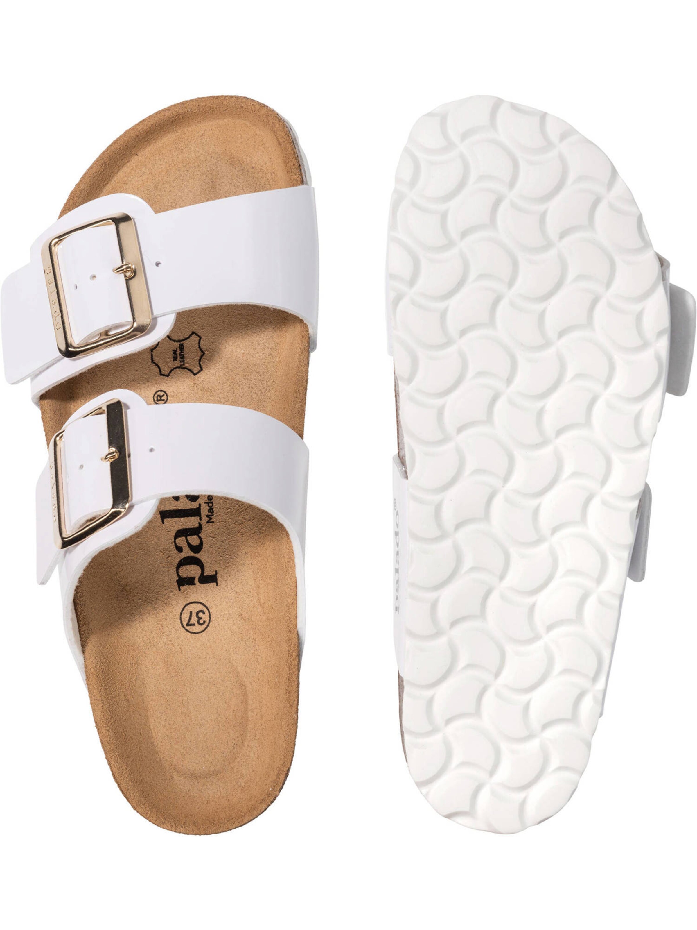 Palado Pantofle 'Samos EGS' – bílá