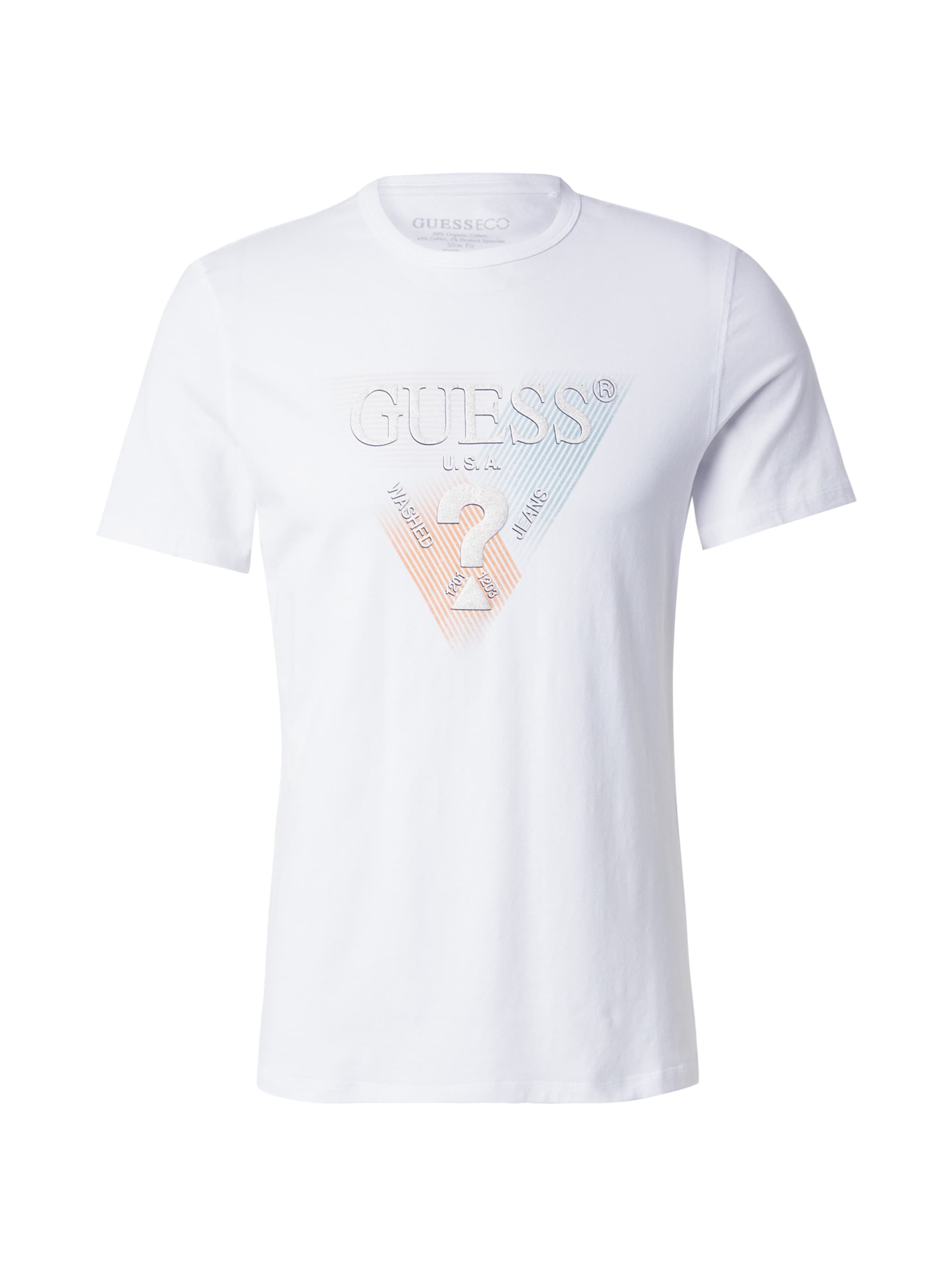 GUESS T-Shirt in Weiß: Vorderseite