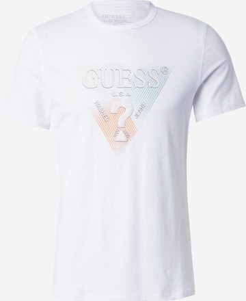 GUESS T-Shirt in Weiß: Vorderseite