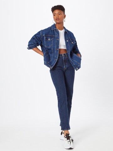 LEVI'S ® Regular Jeans '501 Crop' in Blauw