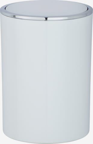 Wenko Schwingdeckeleimer 'Inca' in Weiß: Vorderseite