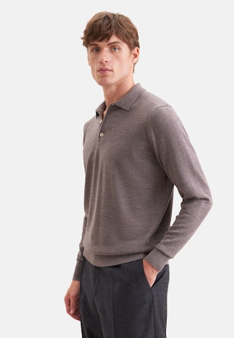 SEIDENSTICKER Sweater in Brown: front