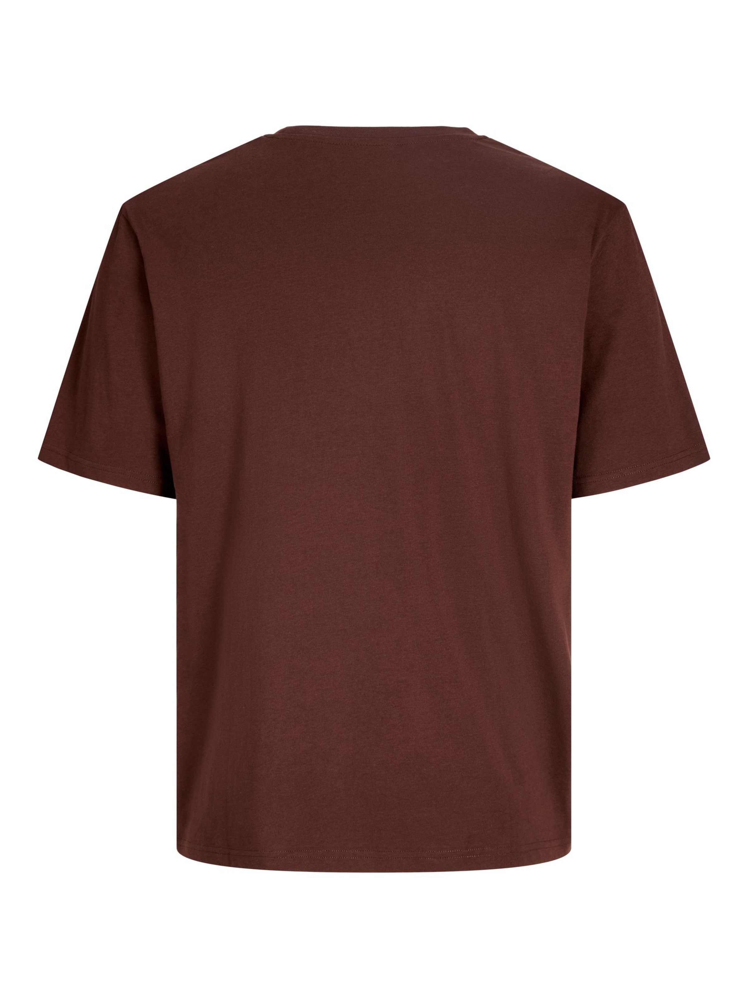 JACK & JONES Shirt 'JJEStar' in Brown