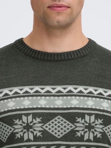 BLEND Strickpullover ' BHNohr ' in Grau