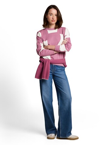 TOM TAILOR DENIM Sweatshirt in Pink