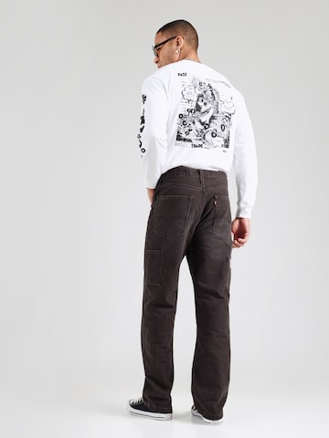 LEVI'S ® Loosefit Jeans '568 LOOSE STRT' in Schwarz