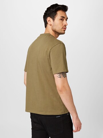 HUGO T-Shirt 'Dapolino' in Grün