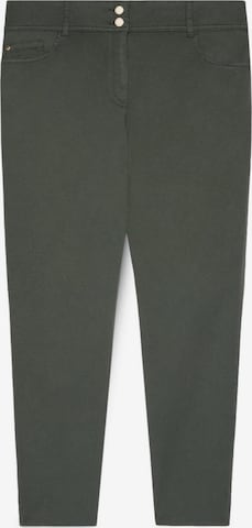 Skinny Pantaloni di Fiorella Rubino in verde: frontale
