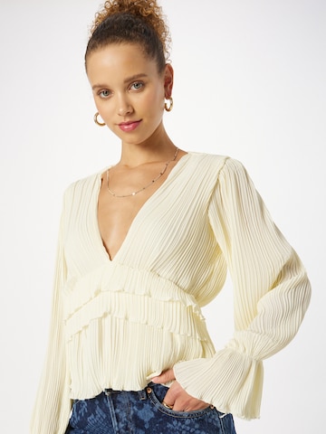 Nasty Gal Blus i beige