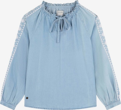 Scalpers Pusero 'Montpellier' värissä sininen denim / valkoinen, Tuotenäkymä
